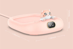 Home Office Cute Pet Constant Temperature Cup Warming Holder Winter Gadgets